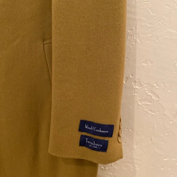 Turnbury of London Wool/Cashmere Men’s Coat - Picture 2 of 7